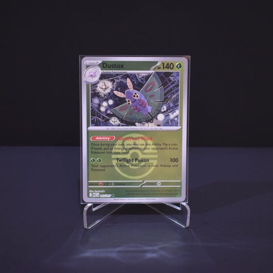 Dustox (Love Ball), 015/217, Ascended Heroes (ASC), Reverse Holo (RH), Kartu Pokemon, [#3]