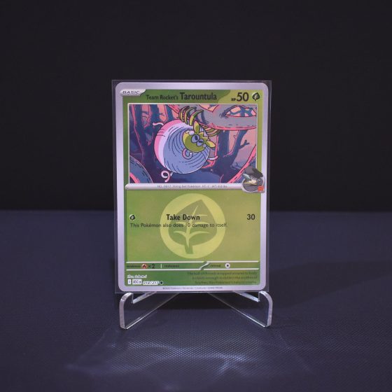 Team Rocket's Tarountula (Energy Symbol Pattern), 018/217, Ascended Heroes (ASC), Reverse Holo (RH), Kartu Pokemon, [#1]