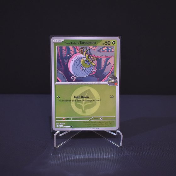 Team Rocket's Tarountula (Energy Symbol Pattern), 018/217, Ascended Heroes (ASC), Reverse Holo (RH), Kartu Pokemon, [#2]