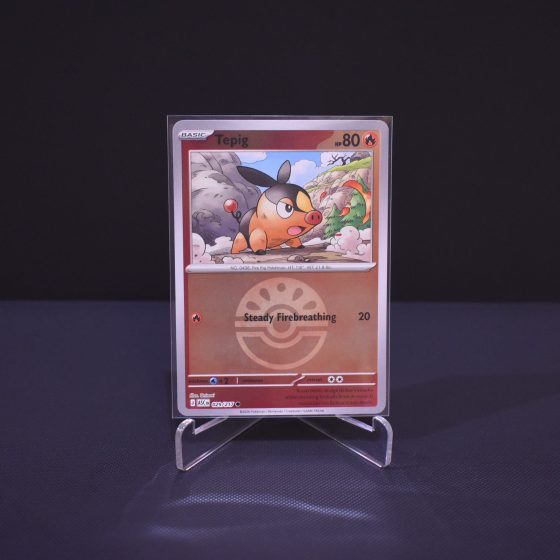 Tepig (Friend Ball), 029/217, Ascended Heroes (ASC), Reverse Holo (RH), Kartu Pokemon, [#2]