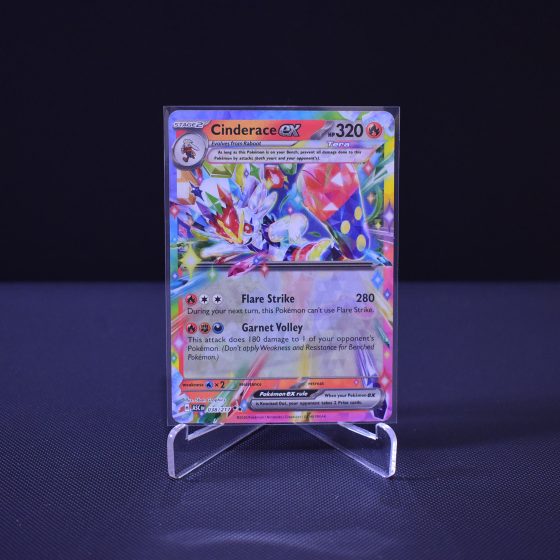 Cinderace ex, 038/217, Ascended Heroes (ASC), Double Rare (RR), Kartu Pokemon, [#2]
