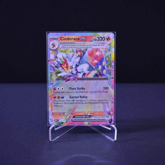 Cinderace ex, 038/217, Ascended Heroes (ASC), Double Rare (RR), Kartu Pokemon, [#3]