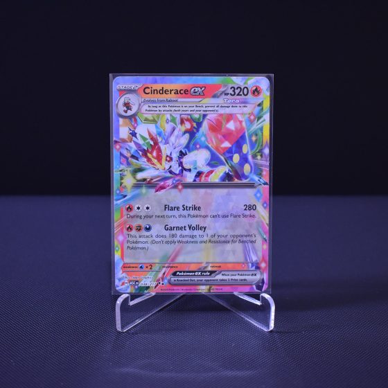 Cinderace ex, 038/217, Ascended Heroes (ASC), Double Rare (RR), Kartu Pokemon, [#4]
