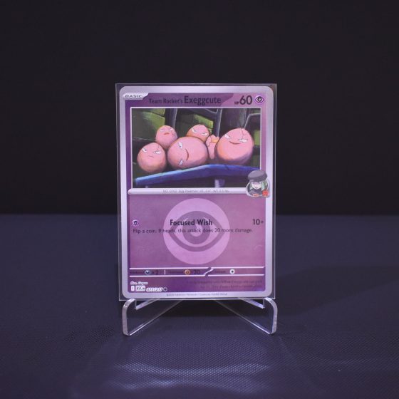 Team Rocket's Exeggcute (Energy Symbol Pattern), 077/217, Ascended Heroes (ASC), Reverse Holo (RH), Kartu Pokemon, [#2]