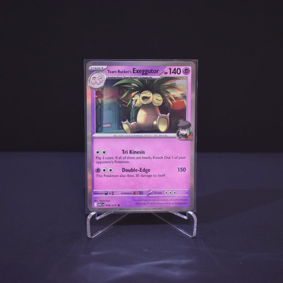 Team Rocket's Exeggutor, 078/217, Ascended Heroes (ASC), Rare (R), Kartu Pokemon, [#1]