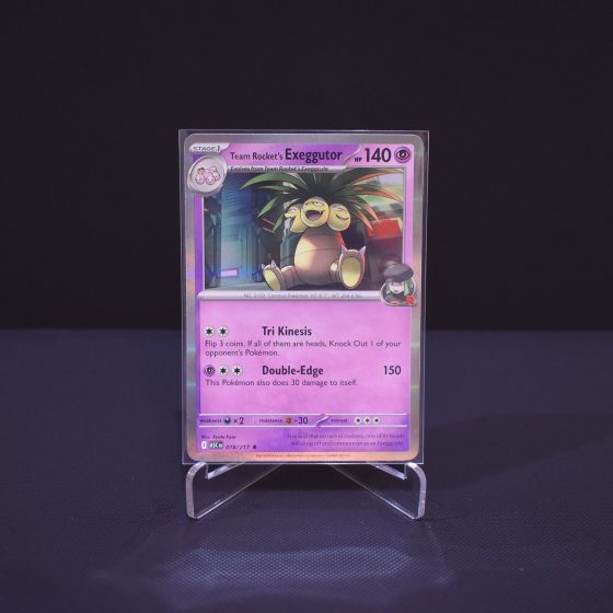 Team Rocket's Exeggutor, 078/217, Ascended Heroes (ASC), Rare (R), Kartu Pokemon, [#2]