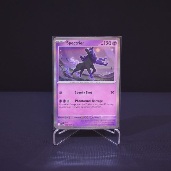 Spectrier, 098/217, Ascended Heroes (ASC), Holo Rare (H), Kartu Pokemon, [#6]