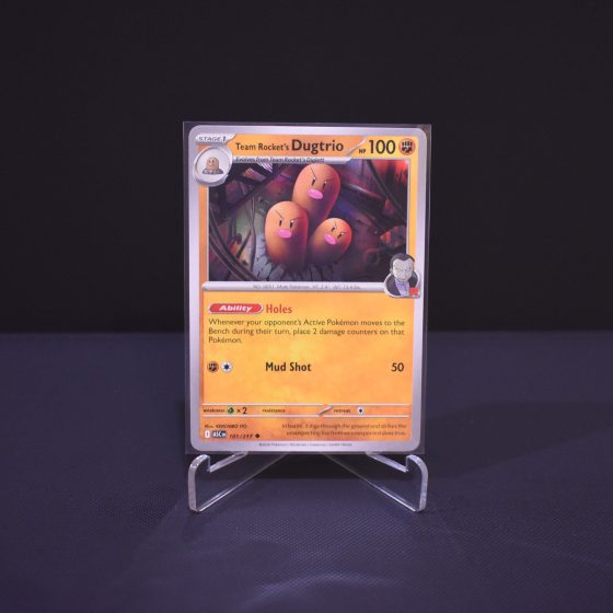 Team Rocket's Dugtrio, 101/217, Ascended Heroes (ASC), Uncommon (UC), Kartu Pokemon, [#1]