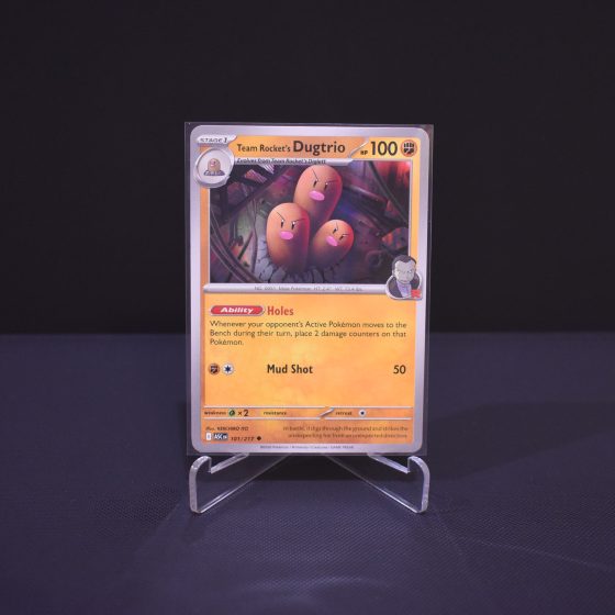Team Rocket's Dugtrio, 101/217, Ascended Heroes (ASC), Uncommon (UC), Kartu Pokemon, [#2]