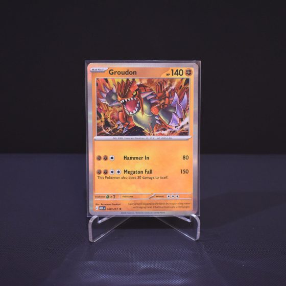 Groudon, 108/217, Ascended Heroes (ASC), Holo Rare (H), Kartu Pokemon, [#2]