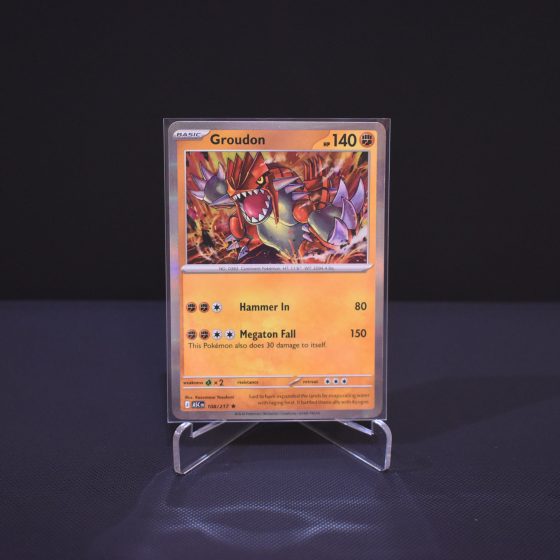 Groudon, 108/217, Ascended Heroes (ASC), Holo Rare (H), Kartu Pokemon, [#3]
