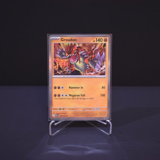 Groudon, 108/217, Ascended Heroes (ASC), Holo Rare (H), Kartu Pokemon, [#4]