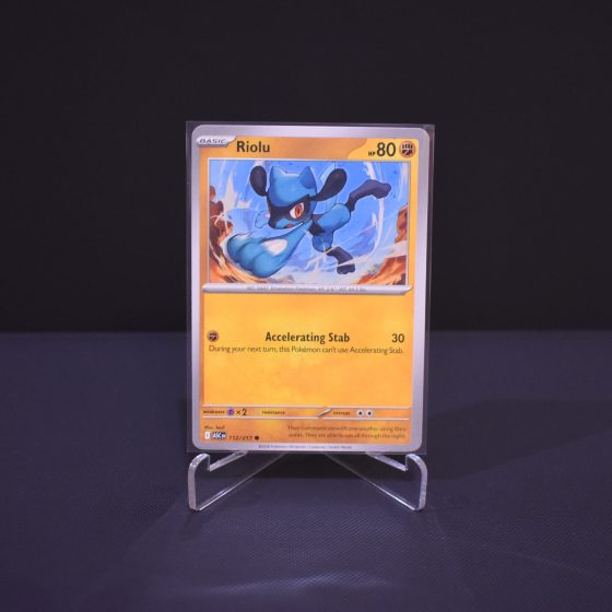 Riolu, 112/217, Ascended Heroes (ASC), Common (C), Kartu Pokemon, [#1]