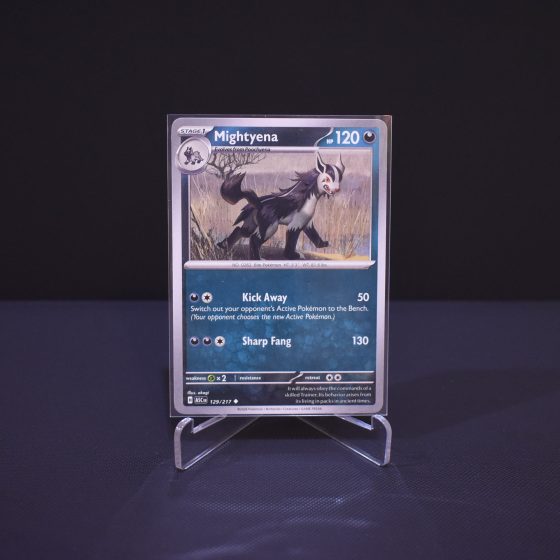 Mightyena, 129/217, Ascended Heroes (ASC), Uncommon (UC), Kartu Pokemon, [#3]