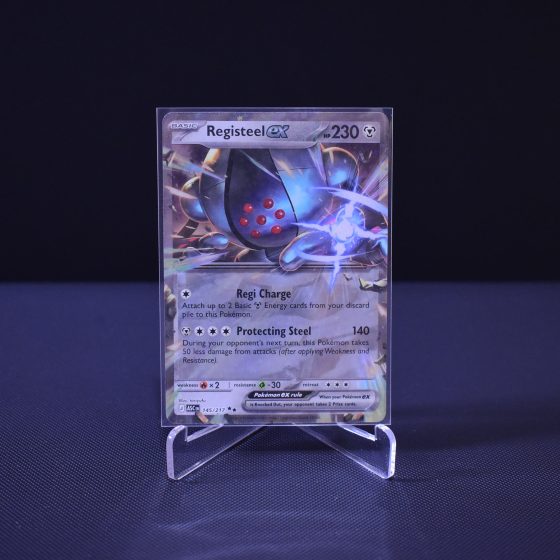 Registeel ex, 145/217, Ascended Heroes (ASC), Double Rare (RR), Kartu Pokemon, [#1]