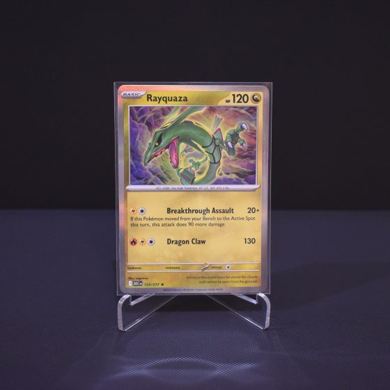 Rayquaza, 153/217, Ascended Heroes (ASC), Rare (R), Kartu Pokemon, [#5]