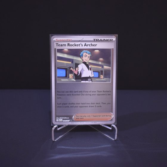 Team Rocket's Archer, 201/217, Ascended Heroes (ASC), Reverse Holo (RH), Kartu Pokemon, [#1]