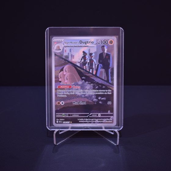 Team Rocket's Dugtrio, 239/217, Ascended Heroes (ASC), Illustration Rare (IR), Kartu Pokemon, [#1]