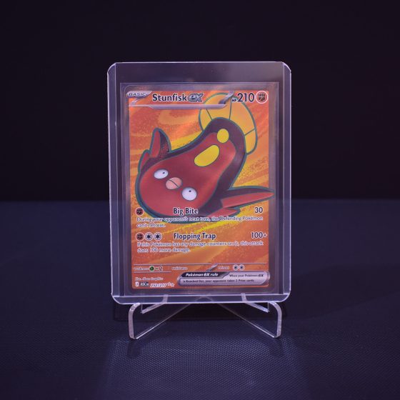 Stunfisk ex, 252/217, Ascended Heroes (ASC), Ultra Rare (UR), Kartu Pokemon, [#1]