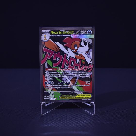 Mega Scrafty ex, 270/217, Ascended Heroes (ASC), Mega Attack Rare (M), Kartu Pokemon, [#1]