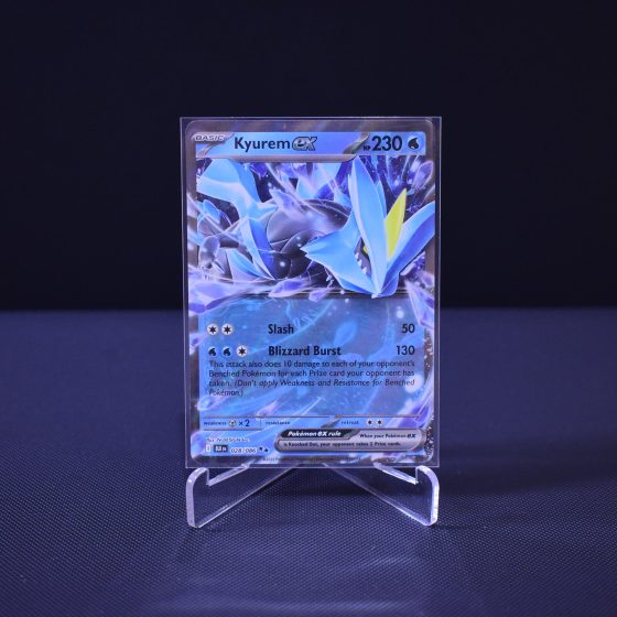 Kyurem ex, 028/086, Black Bolt (BLK), Double Rare (RR), Kartu Pokemon, [#1]
