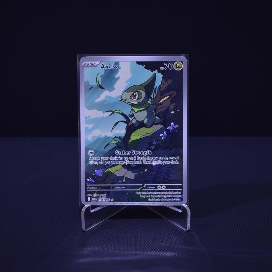 Axew, 145/086, Black Bolt (BLK), Illustration Rare (IR), Kartu Pokemon, [#1]