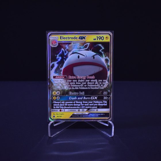 Electrode-GX, 48/168, Celestial Storm (CES), Ultra Rare (UR), Kartu Pokemon, [#1]