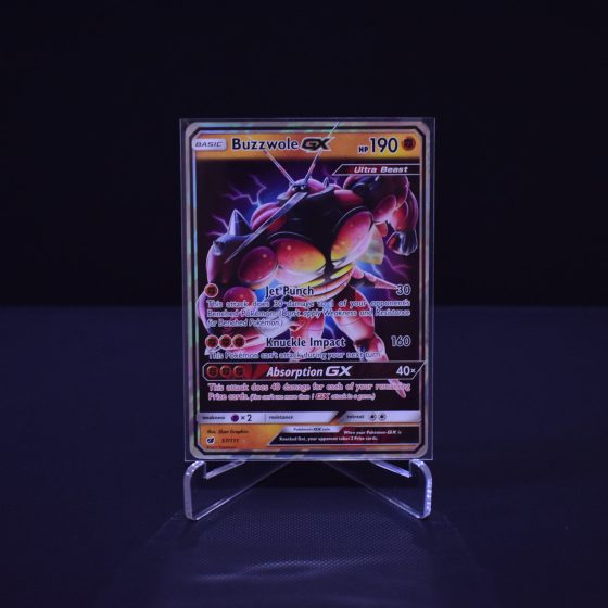 Buzzwole-GX, 57/111, Crimson Invasion (CIN), Ultra Rare (UR), Kartu Pokemon, [#1]