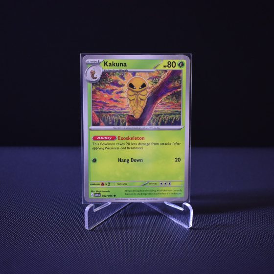 Kakuna, 002/086, Chaos Rising (CRI), Common (C), Kartu Pokemon, [#1]