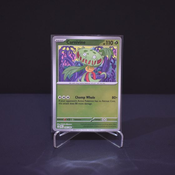 Carnivine, 004/086, Chaos Rising (CRI), Reverse Holo (RH), Kartu Pokemon, [#2]