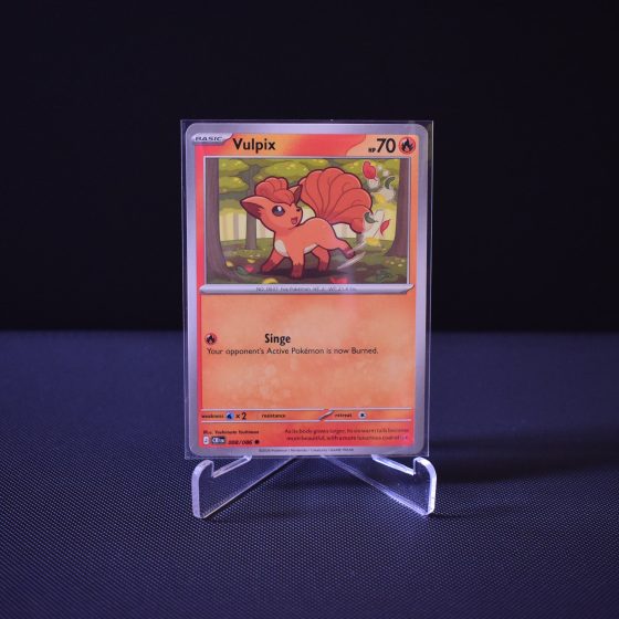 Vulpix, 008/086, Chaos Rising (CRI), Common (C), Kartu Pokemon, [#1]