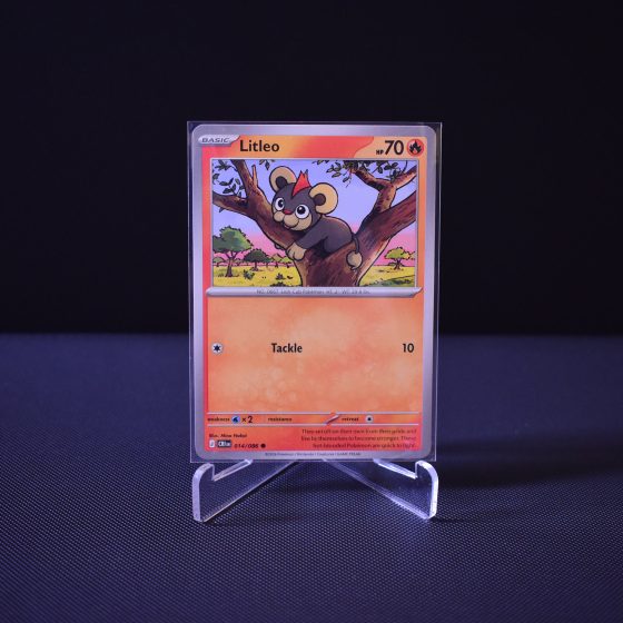 Litleo, 014/086, Chaos Rising (CRI), Common (C), Kartu Pokemon, [#2]