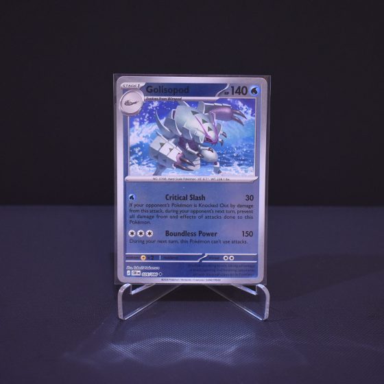 Golisopod, 026/086, Chaos Rising (CRI), Reverse Holo (RH), Kartu Pokemon, [#1]