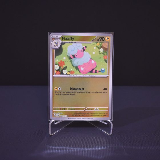 Flaaffy, 028/086, Chaos Rising (CRI), Reverse Holo (RH), Kartu Pokemon, [#1]
