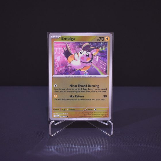 Emolga, 030/086, Chaos Rising (CRI), Reverse Holo (RH), Kartu Pokemon, [#1]