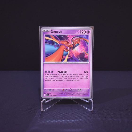 Deoxys, 032/086, Chaos Rising (CRI), Uncommon (UC), Kartu Pokemon, [#2]