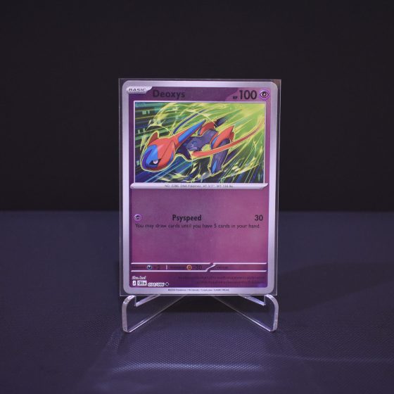 Deoxys, 034/086, Chaos Rising (CRI), Reverse Holo (RH), Kartu Pokemon, [#1]