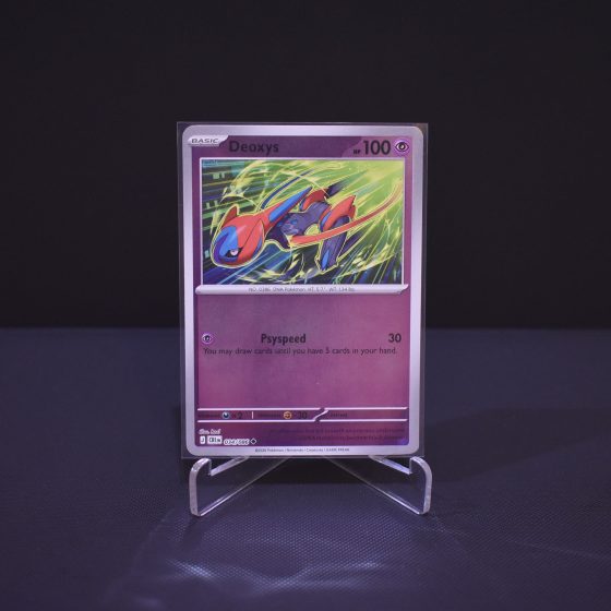 Deoxys, 034/086, Chaos Rising (CRI), Reverse Holo (RH), Kartu Pokemon, [#2]