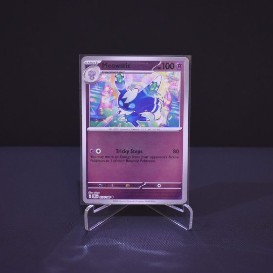 Meowstic, 037/086, Chaos Rising (CRI), Reverse Holo (RH), Kartu Pokemon, [#1]