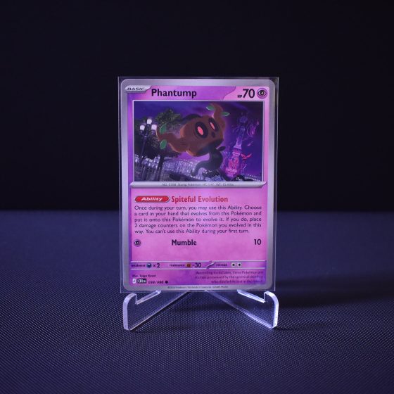 Phantump, 038/086, Chaos Rising (CRI), Common (C), Kartu Pokemon, [#1]