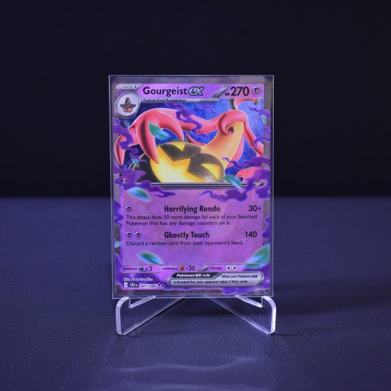 Gourgeist ex, 041/086, Chaos Rising (CRI), Double Rare (RR), Kartu Pokemon, [#1]