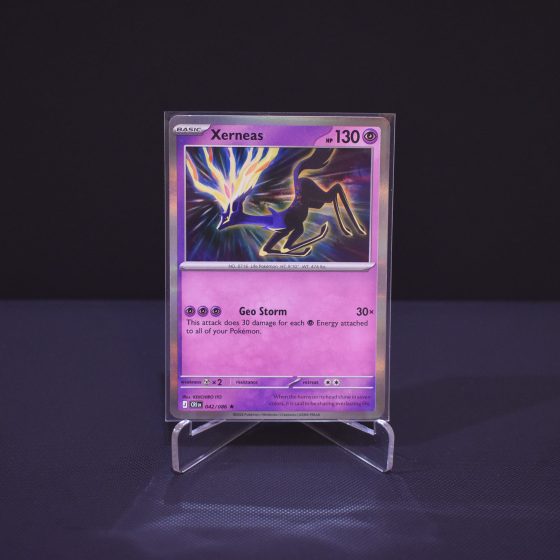 Xerneas, 042/086, Chaos Rising (CRI), Holo Rare (H), Kartu Pokemon, [#1]