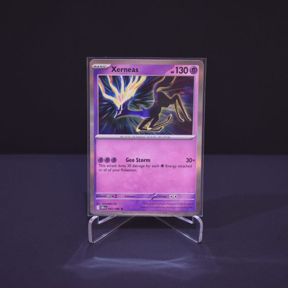 Xerneas, 042/086, Chaos Rising (CRI), Holo Rare (H), Kartu Pokemon, [#2]