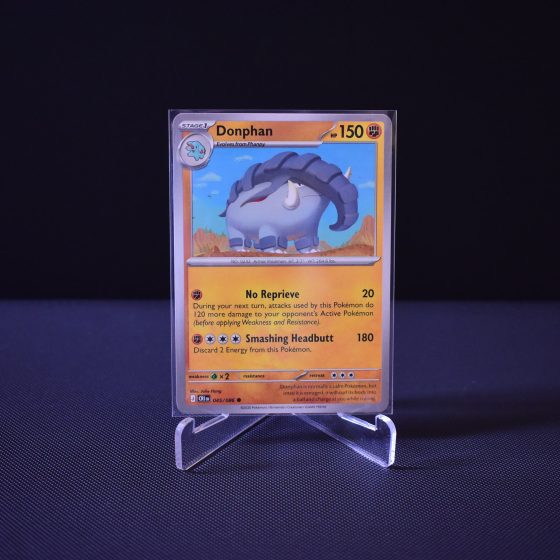 Donphan, 045/086, Chaos Rising (CRI), Common (C), Kartu Pokemon, [#1]
