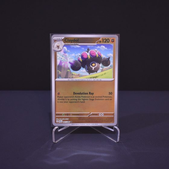 Claydol, 047/086, Chaos Rising (CRI), Reverse Holo (RH), Kartu Pokemon, [#2]