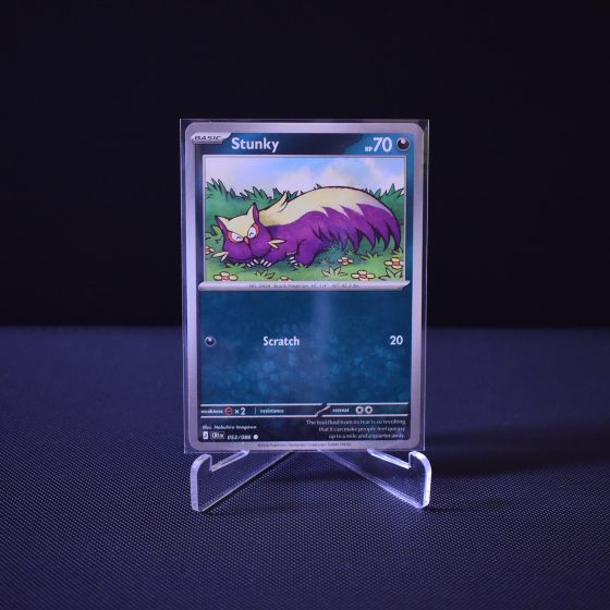 Stunky, 053/086, Chaos Rising (CRI), Common (C), Kartu Pokemon, [#1]