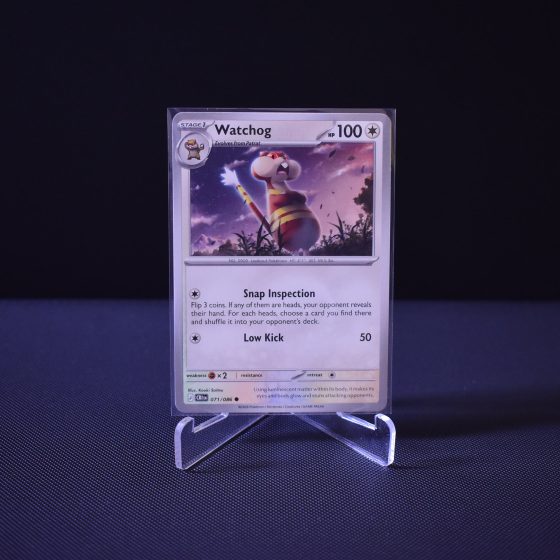 Watchog, 071/086, Chaos Rising (CRI), Common (C), Kartu Pokemon, [#1]