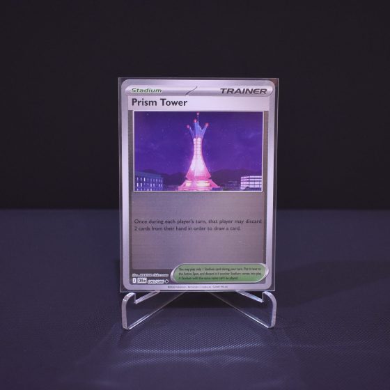 Prism Tower, 080/086, Chaos Rising (CRI), Reverse Holo (RH), Kartu Pokemon, [#1]