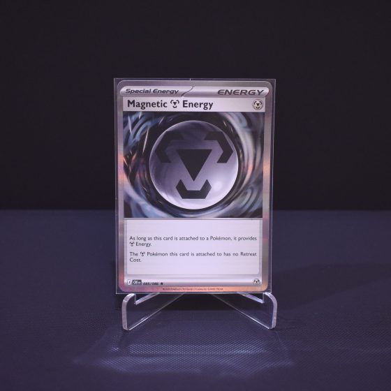 Magnetic M Energy, 085/086, Chaos Rising (CRI), Holo Rare (H), Kartu Pokemon, [#1]