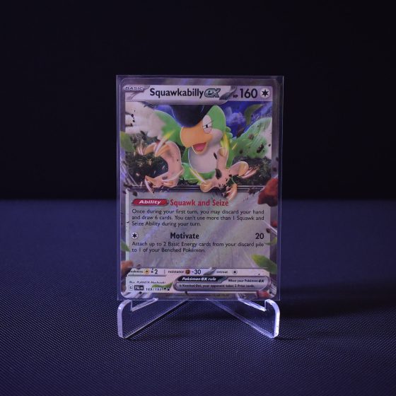Squawkabilly ex, 169/193, Paldea Evolved (PAL), Double Rare (RR), Kartu Pokemon, [#1]